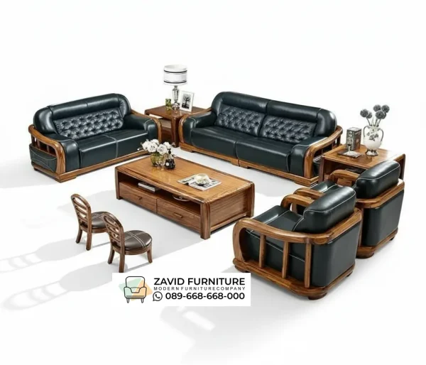 Kursi Sofa Ruang Tamu Kayu Minimalis
