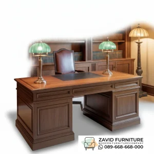 Meja Kantor kayu Minimalis