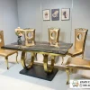 Meja Makan Granit Mewah