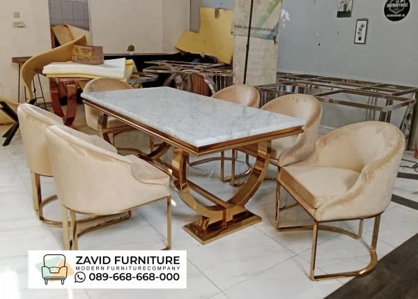 Meja Makan Marmer Asli Meja Makan Marmer Asli