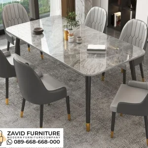 Meja Makan Marmer Warna Baru