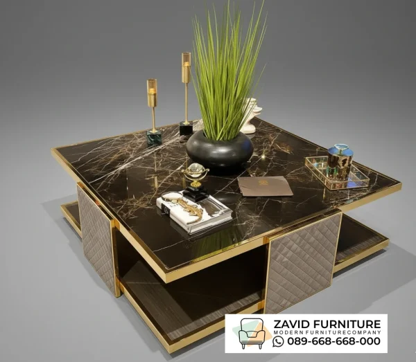 Meja Marmer Kotak Meja Marmer Kotak