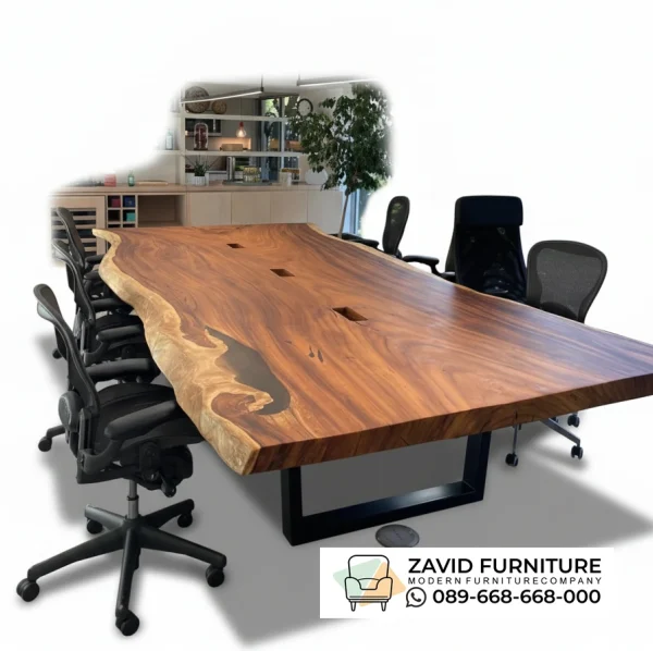 Meja Meeting Kayu Trembesi Meja Meeting Kayu Trembesi