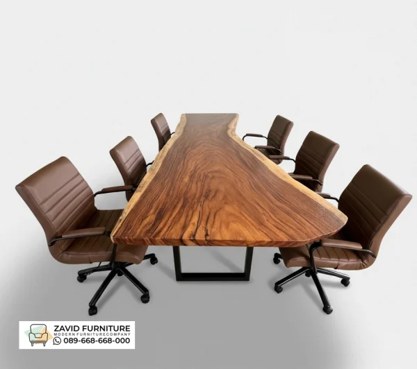 Meja Meeting Kayu Trembesi Meja Meeting Kayu Trembesi