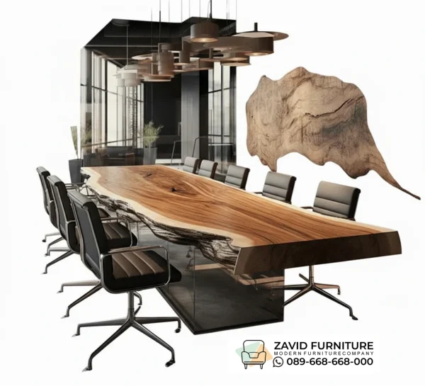 Meja Meeting Kayu Trembesi Meja Meeting Kayu Trembesi