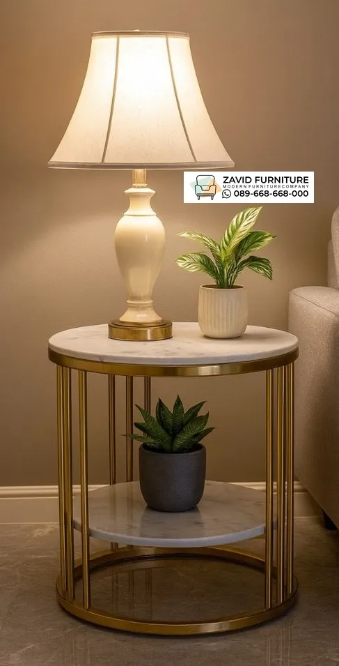 Meja Sudut Ruang Tamu