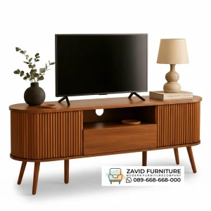 Meja Tv Kayu Jati Salur