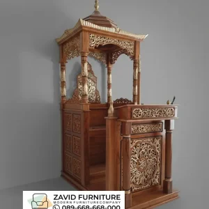 Mimbar Masjid Labuhan Batu