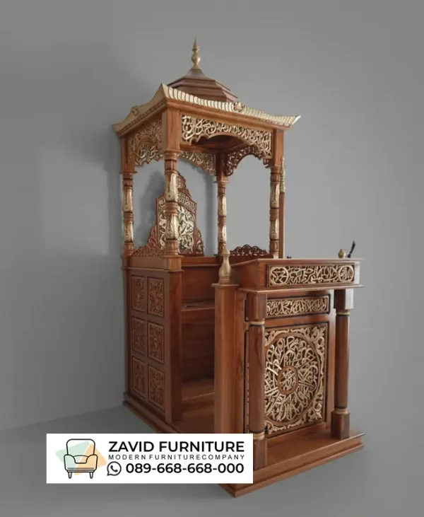 Mimbar Masjid Labuhan Batu Mimbar Masjid Labuhan Batu