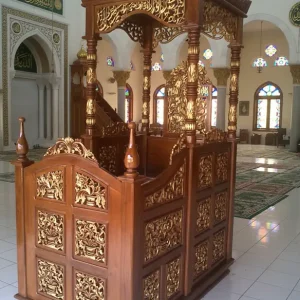 Mimbar Masjid Lubuklinggau