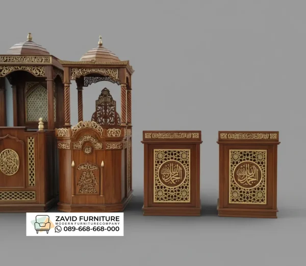 Mimbar Masjid Nias Mimbar Masjid Nias