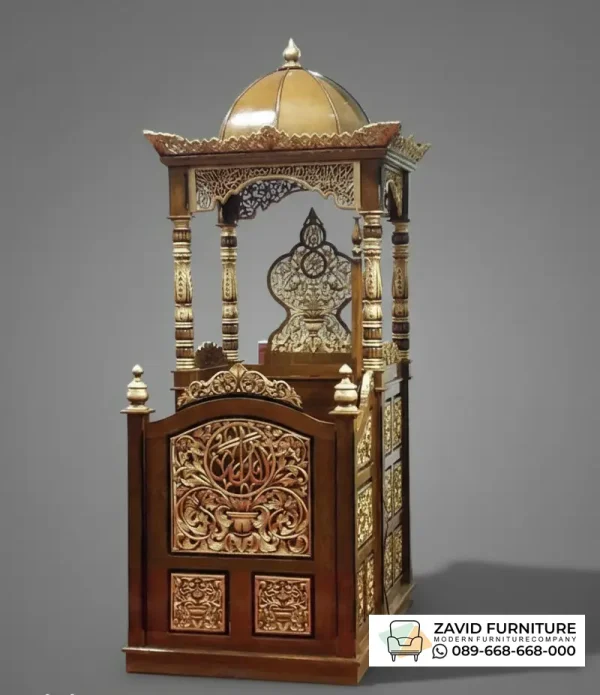 Mimbar Masjid Ogan Ilir Mimbar Masjid Ogan Ilir