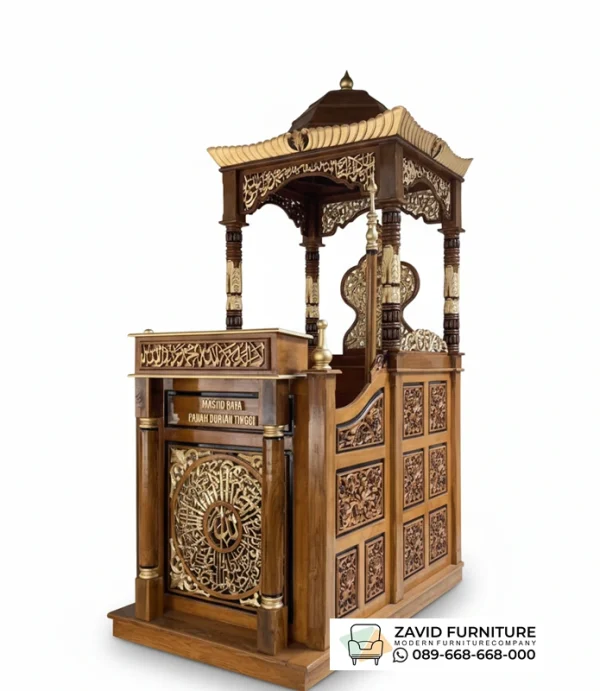 Mimbar Masjid Pagaralam Mimbar Masjid Pagaralam