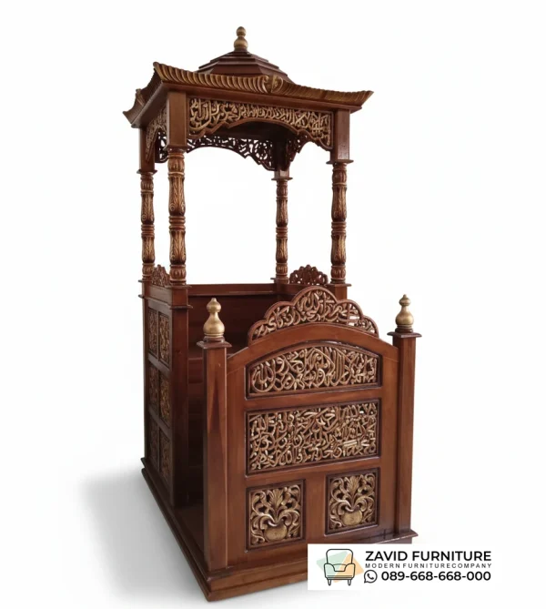 Mimbar Masjid Payakumbuh