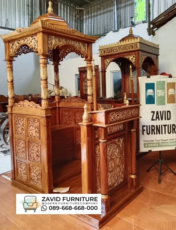 Mimbar Masjid Tanah Datar Mimbar Masjid Tanah Datar