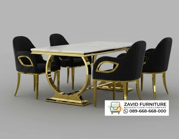 Model Meja Makan Dari Granit