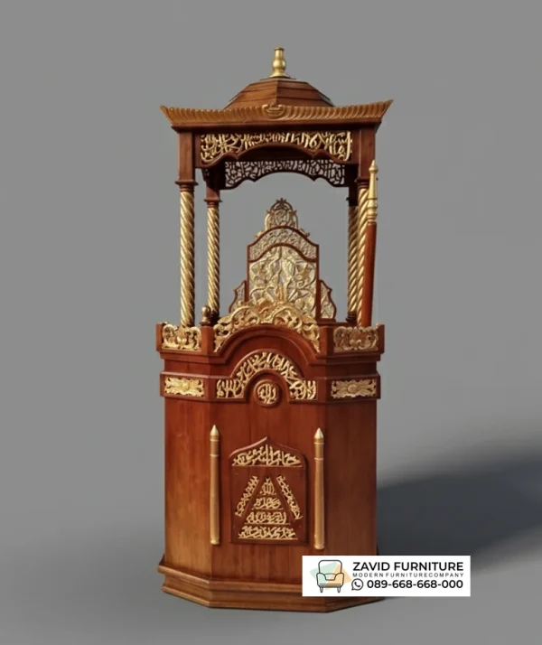 Mimbar Masjid Pakpak Bharat