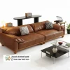 Sofa Tamu Kulit Asli