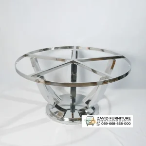 Jual Rangka Kaki Meja Stainless Bulat