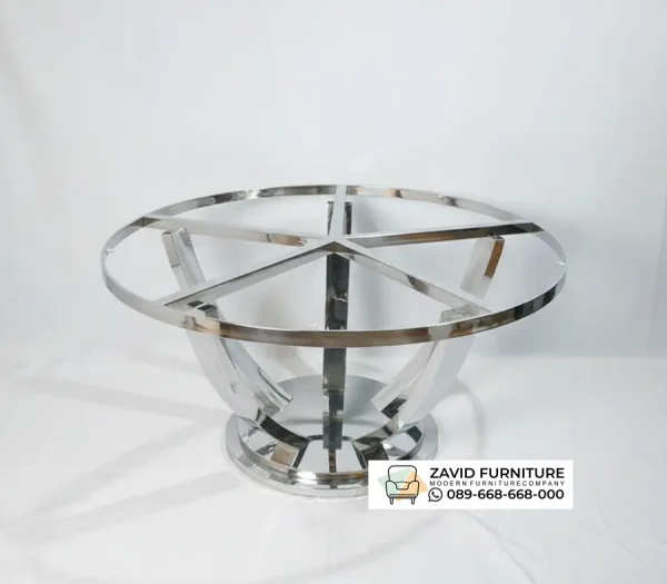 Jual Rangka Kaki Meja Stainless Bulat