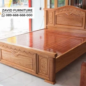 Jual Tempat Tidur Jati Ukir Tegal