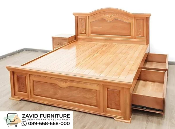Jual Tempat Tidur Laci Jati Minimalis Tranggalek