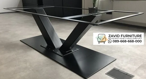 Kaki Meja Besi Unik Stainless Kaki Meja Besi Unik Stainless