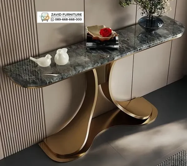 Meja Konsol Stainless Mewah Tegal
