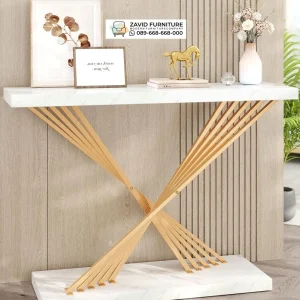 Meja Konsul Dengan Bentuk Kaki Unik