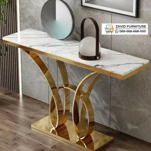 Meja Konsul Marmer Minimalis