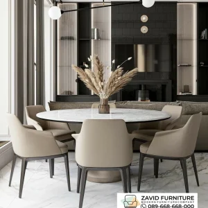 Meja Makan Marmer Bulat Manado Meja Makan Marmer Bulat Manado