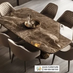 Meja Makan Marmer Hitam Meja Makan Marmer Kota Semarang