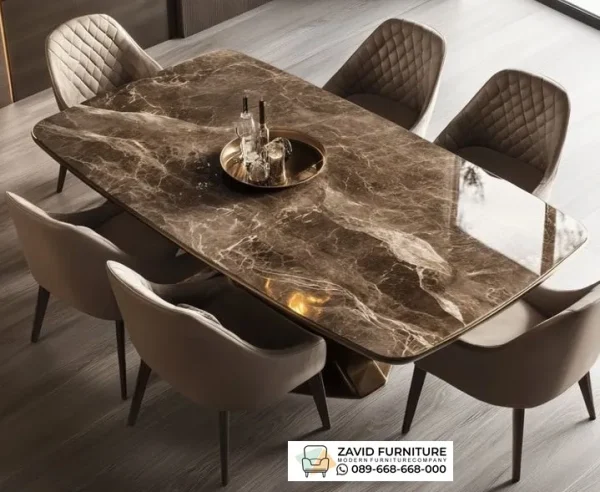 Meja Makan Marmer Kota Semarang