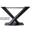 Rangka Besi Meja V Cross