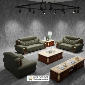 Set Kursi Tamu Kulit Bekasi