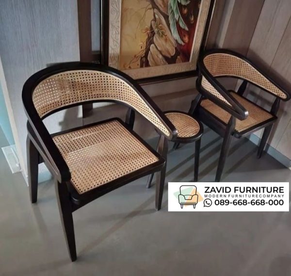 Set Kursi Teras Kombinasi Rotan