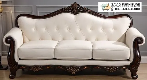 Sofa Tamu Classik Black