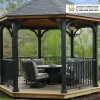 Jual Gazabo Kayu Gaya Eropa