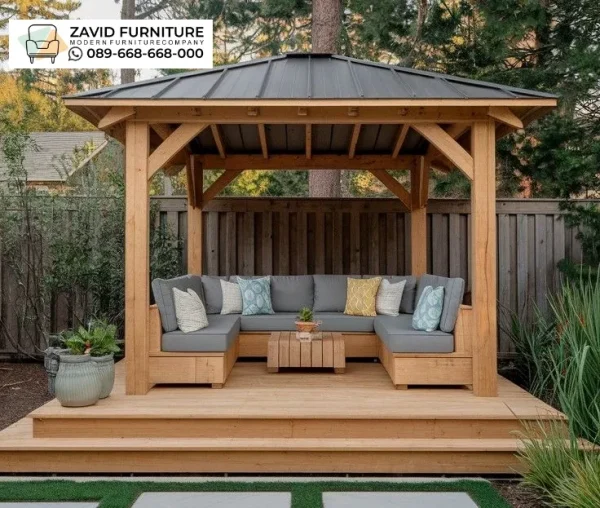 Jual Gazebo Kayu Desain Simpel Jual Gazebo Kayu Desain Simpel