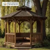 Jual Gazebo kayu Desain Modern Jual Gazebo kayu Desain Modern