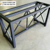 Jual Kaki Meja Besi Hollow Hitam Aksen Silang