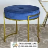 Jual Kursi Stool Lingkar Velvet Stainless Gold Jual Kursi Stool Lingkar Velvet Stainless Gold