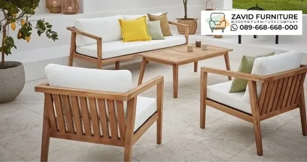 Jual Kursi Teras Kayu Free Busa Empuk