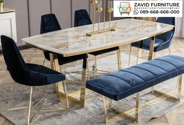 Jual Satu Set Meja Makan Marmer Semarang