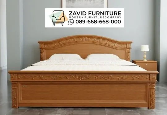Jual Tempat Tidur Kayu Jati Ukir Klasik Minimalis Pasuruan