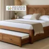 Jual Tempat Tidur Kota Banyuwangi Kayu Jati Simpel