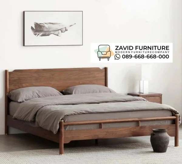 Jual Tempat Tidur Madiun Kayu Jati Skandinavia