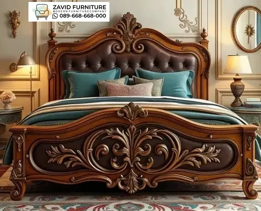 Jual Tempat Tidur Ukir Mewah Asli Jepara