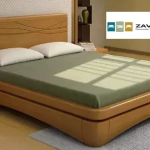 Jual Tempat Tidur kayu Jati Gresik Model Simpel Modern