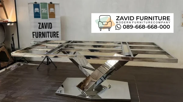 Kaki Meja Makan Stainless Silang Kaki Meja Makan Stainless Silang